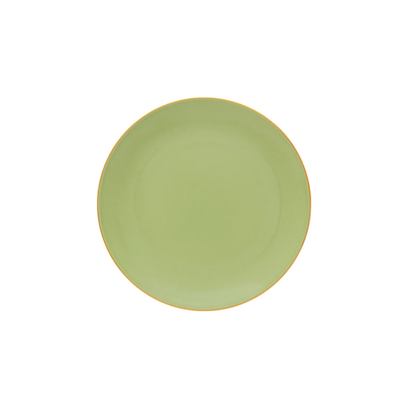 Golden Orbit Plate Setting - Matcha