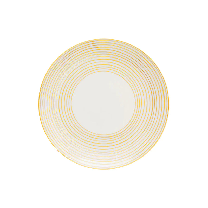 Golden Orbit Dinner Set for Six