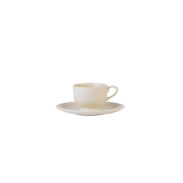 Edme Set of Two Coffee Cups and Saucers