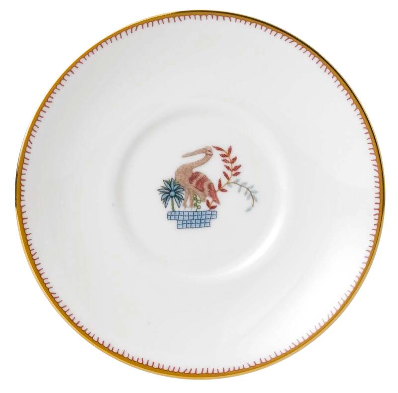 Mythical Creatures Green Tea Set for Six