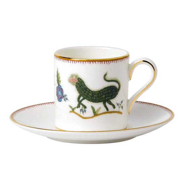 Mythical Creatures Espresso Cup & Saucer Set of 4