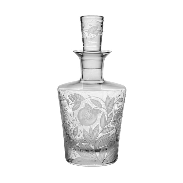 Verdure Barware Set of 3: Double Old Fashioned Pair & Decanter