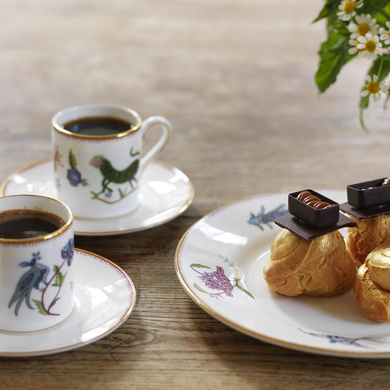 Mythical Creatures Coffee Set for Four