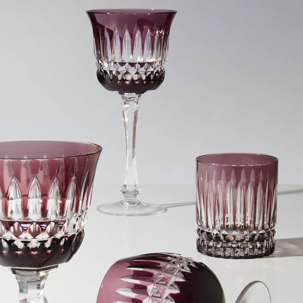 Melodie Old Fashioned Tumbler Amethyst, Set of 6