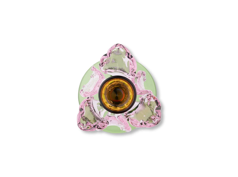 Iris Candleholder Pink