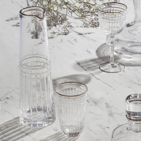 Aghata Platinum Water Pitcher