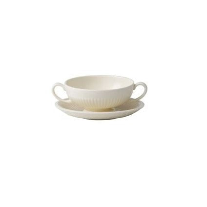 Edme Set of Four Consomme Cup & Saucers