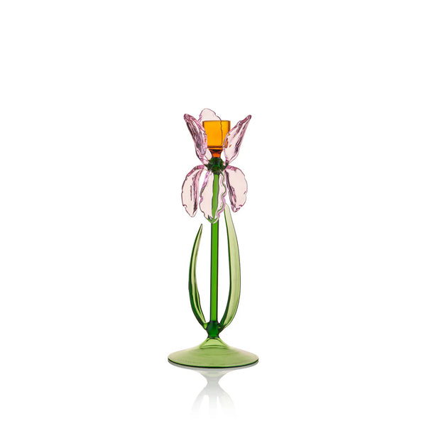 Iris Candleholder Pink