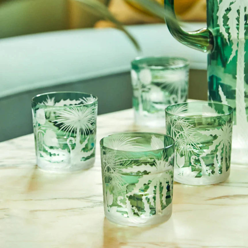 Primeval Palms Small Tumbler S/2