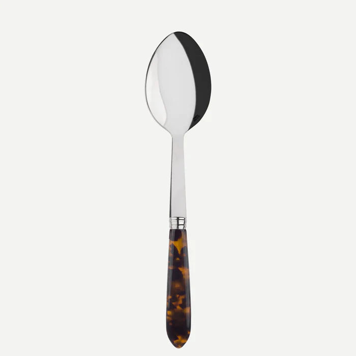 Tortoise / Serving Spoon / Faux Tortoise