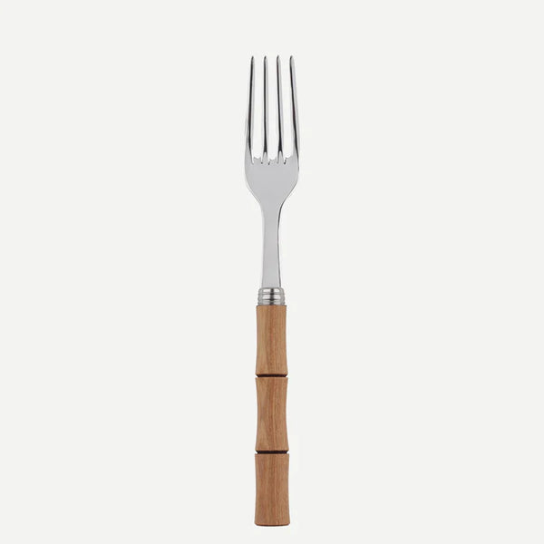 Bamboo / Dinner Fork / Light press wood