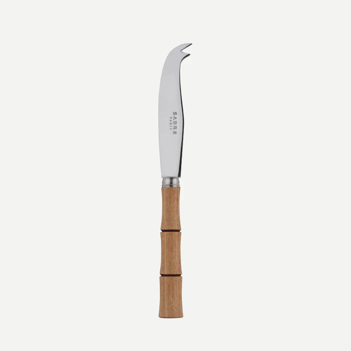 Bamboo / Cheese knife small / Light press wood
