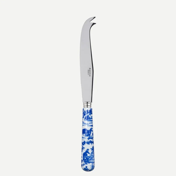 Toile de jouy / Cheese Knife Large / Blue