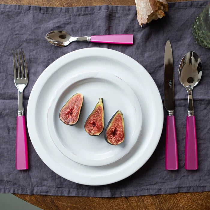 Icône/ 5 pieces cutlery set / Pink