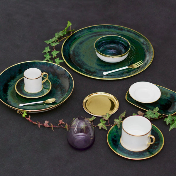 Lush Forest Coffee Set for 2