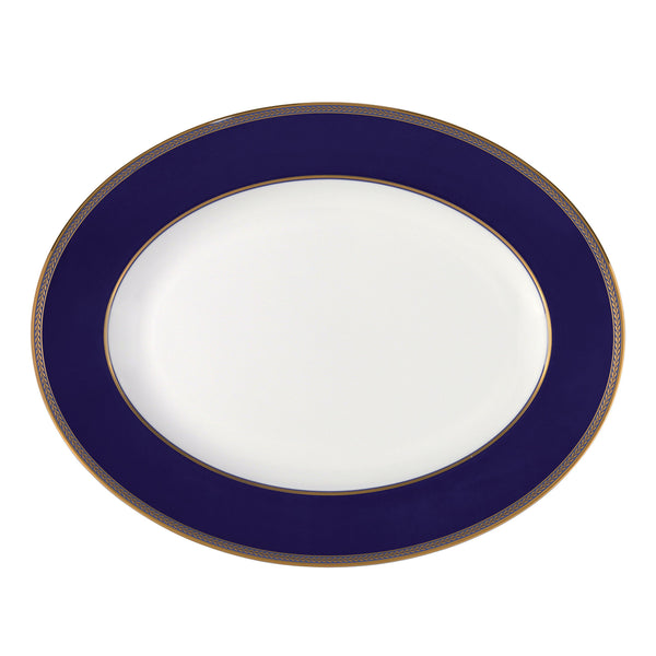 Renaissance Gold Oval Platter 38.5cm