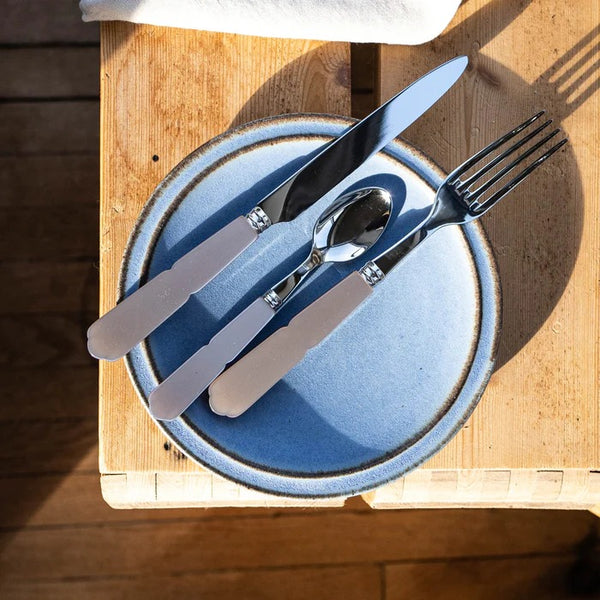 Gustave / 5 pieces cutlery set / Taupe