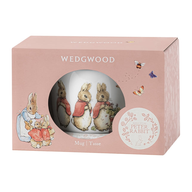 Peter Rabbit Flopsy, Mopsy & Cottontail Mug – Pink