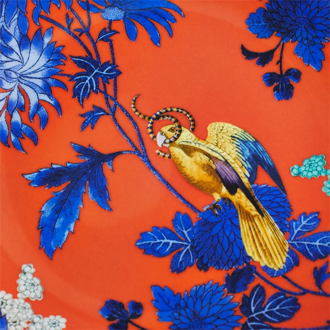 Wonderlust Golden Parrot Plate