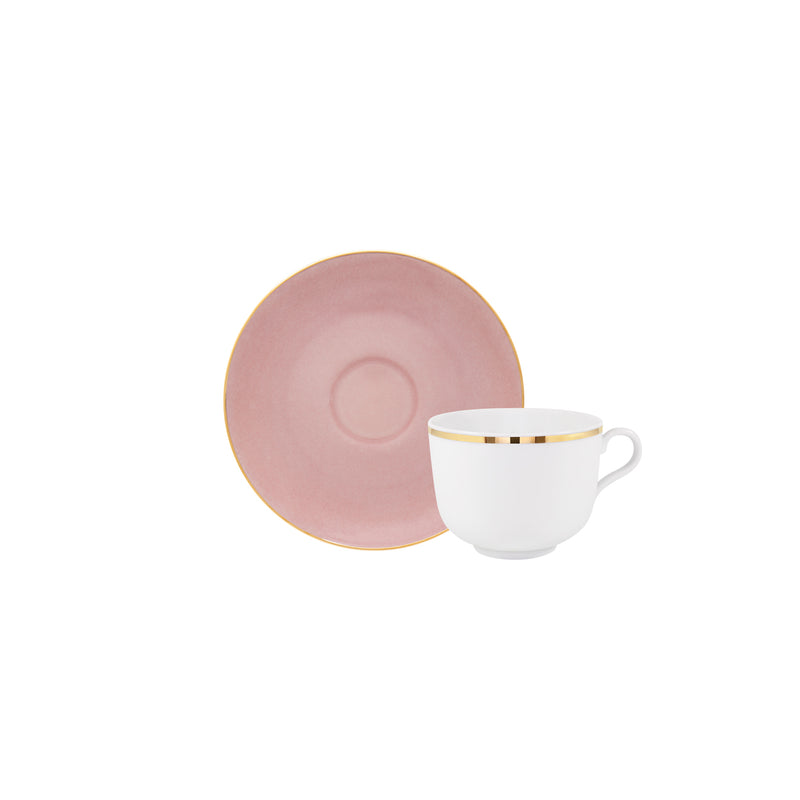 Porcel Golden Orbit & Passion Tea Set