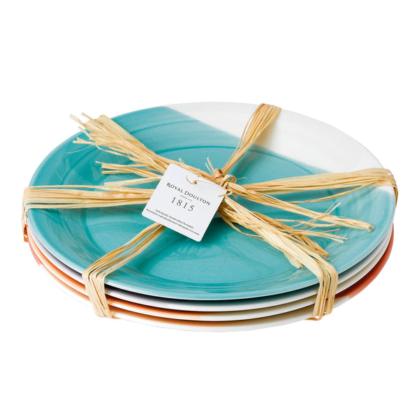 1815 Bright Colours Dinner Plates (Set of 4)