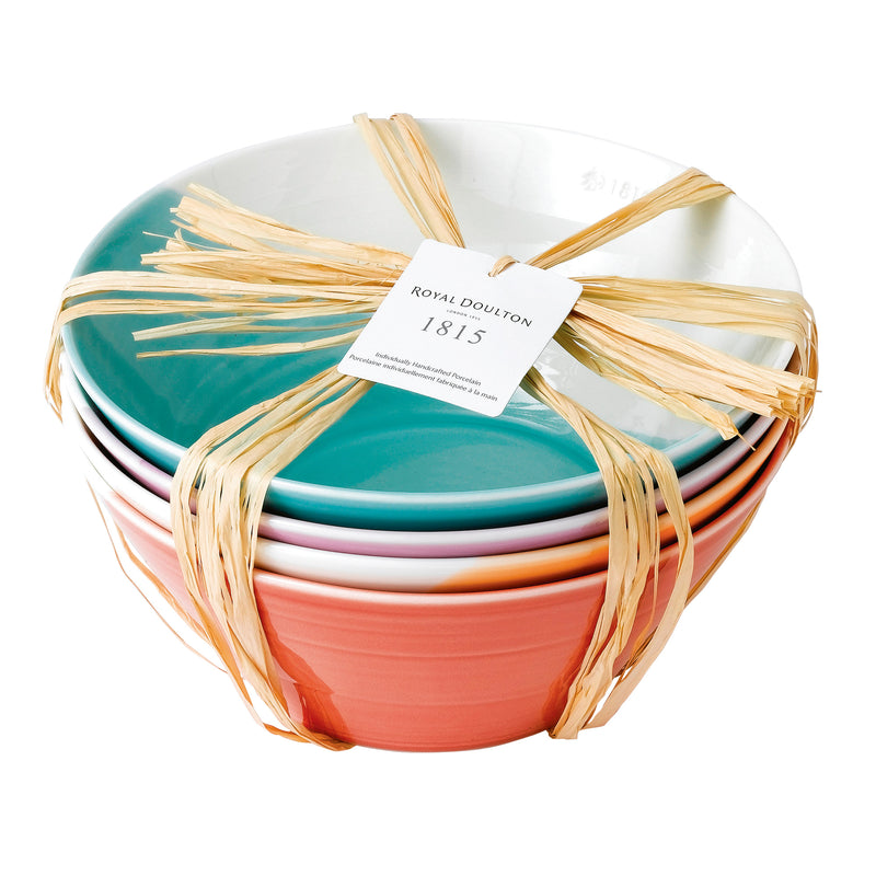 1815 Bright Colours Noodle Bowls (Set of 4)