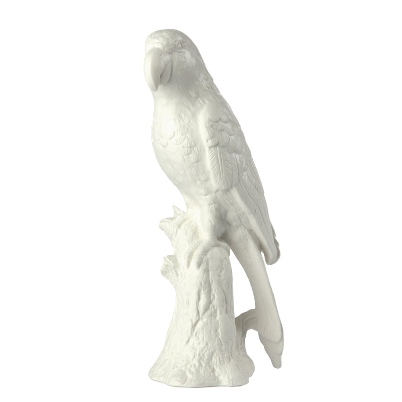 Statue Parrot White