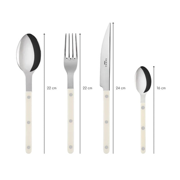 Bistrot Shiny Solid / Soup Spoon / Ivory