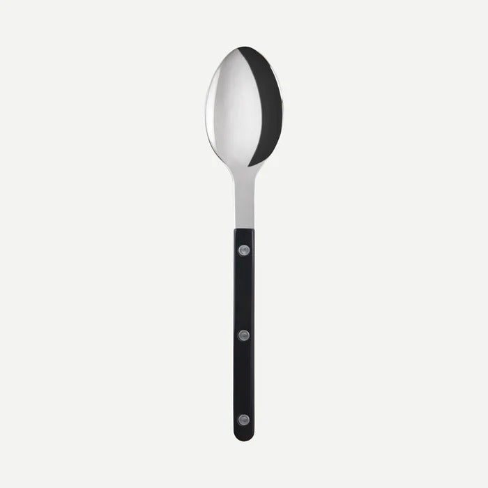 Bistrot Shiny Solid / Soup Spoon / Black