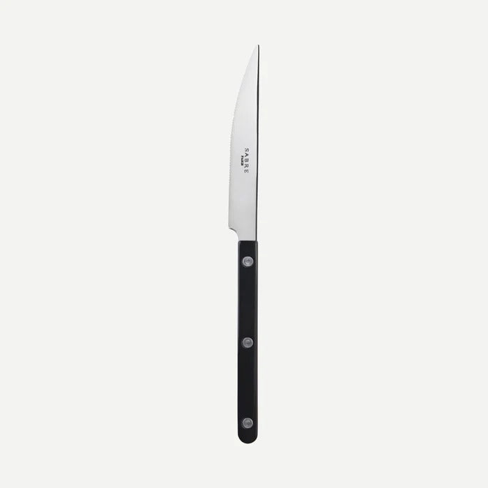 Bistrot Shiny Solid / Dinner knife / Black