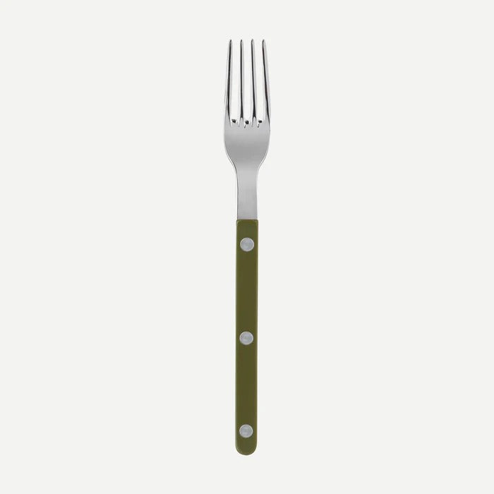Bistrot Shiny Solid / Salad Fork / Green Fern