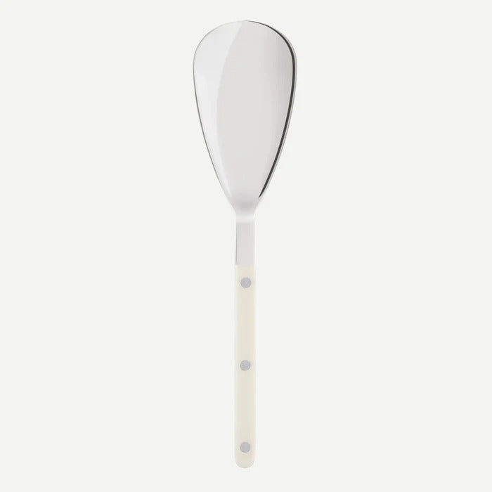 Bistrot Shiny Solid / Rice Spoon / Ivory