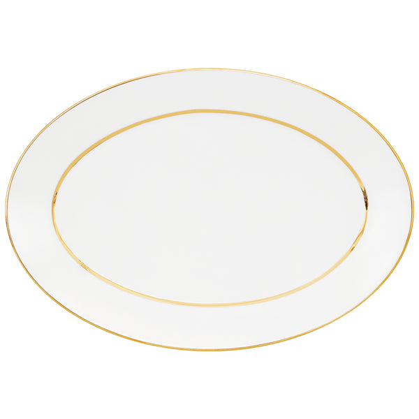 Premium Gold Oval platter 39cm
