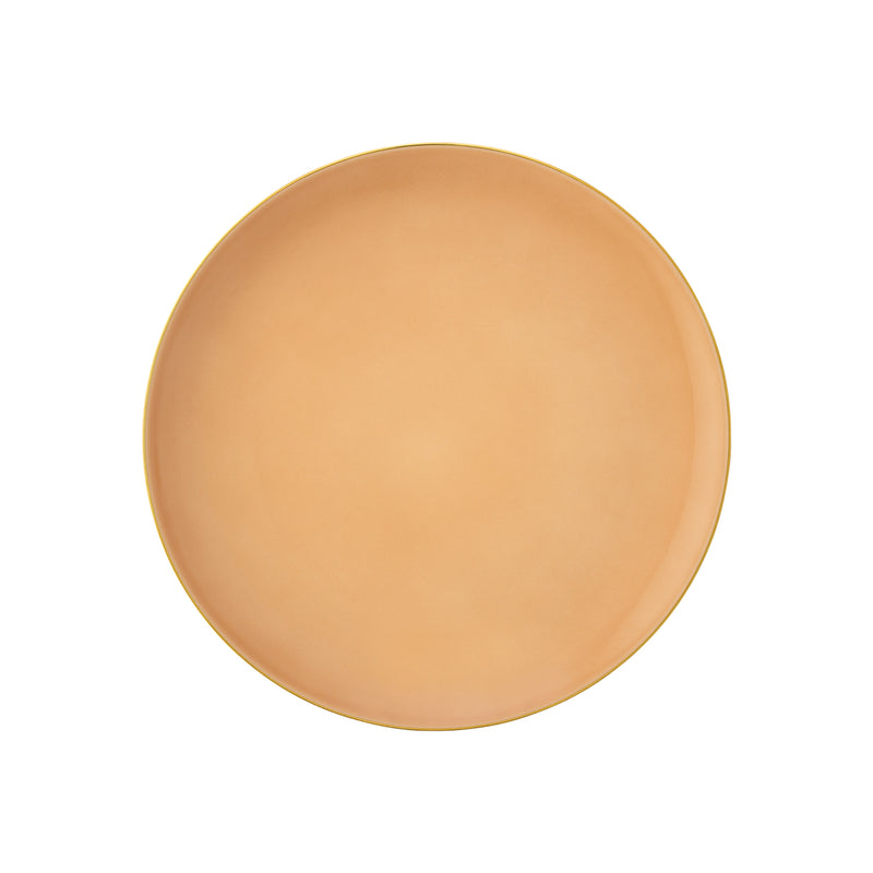 Apricot Gold Dinner Plate