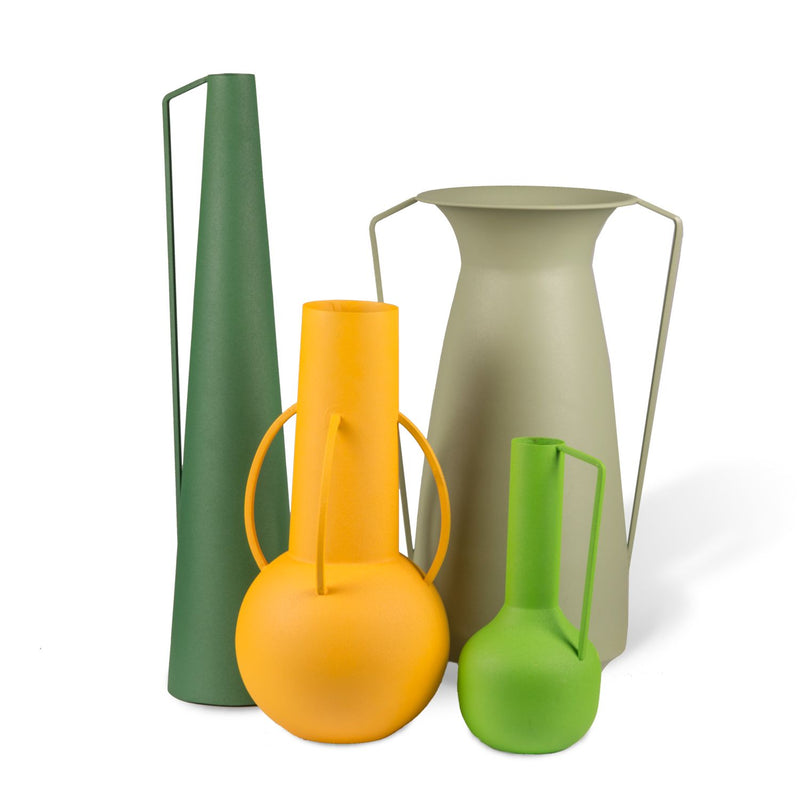 Roman Vases Green