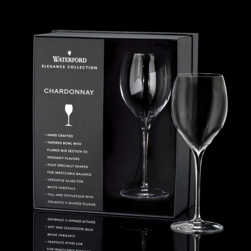 Elegance Chardonnay Wine Glass, Pair