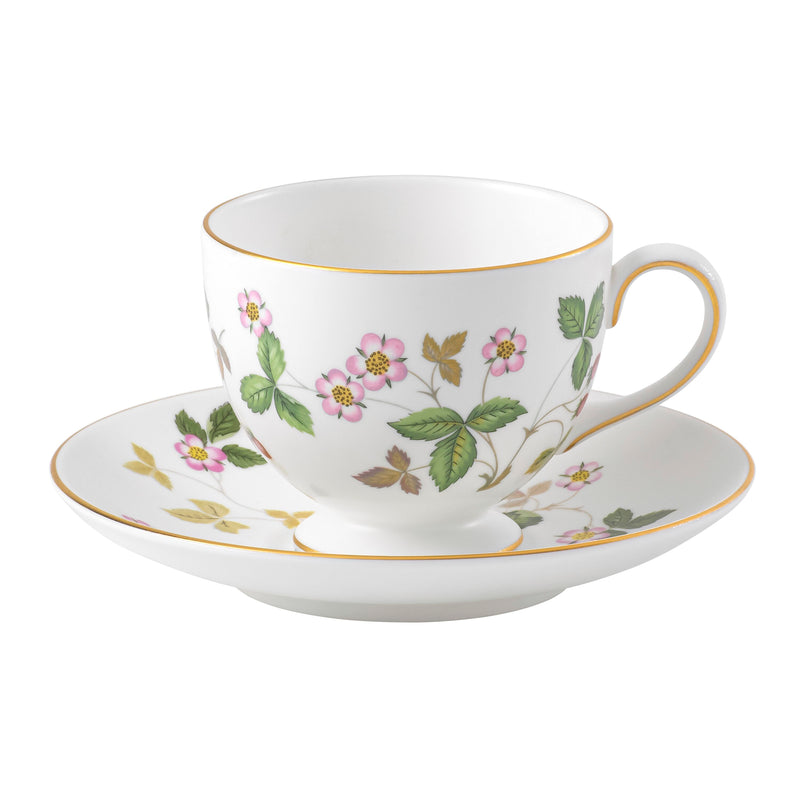 Wild Strawberry Leigh Teacup & Saucer