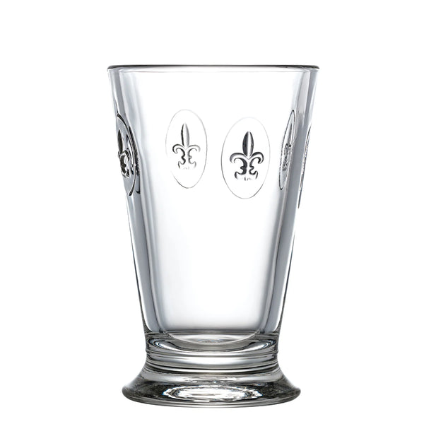 Fleur De Lys Ice Tea Glass