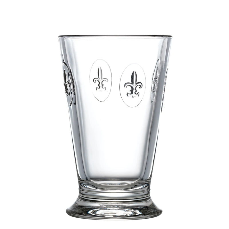 Fleur De Lys Ice Tea Glass