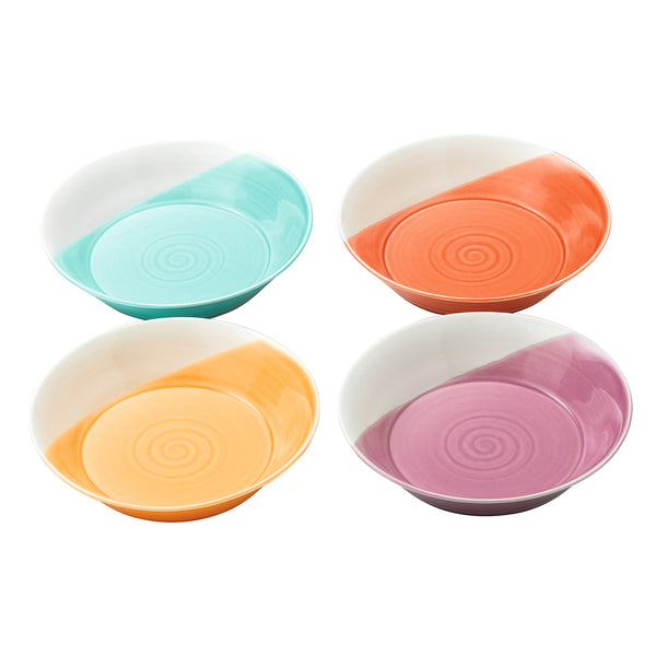 1815 Bright Colours Pasta Bowls (Set of 4)