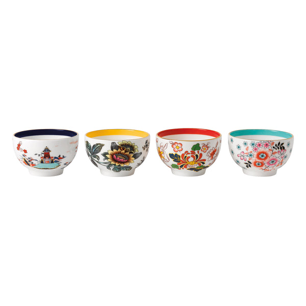 Wonderlust Tea Bowls, Set of 4