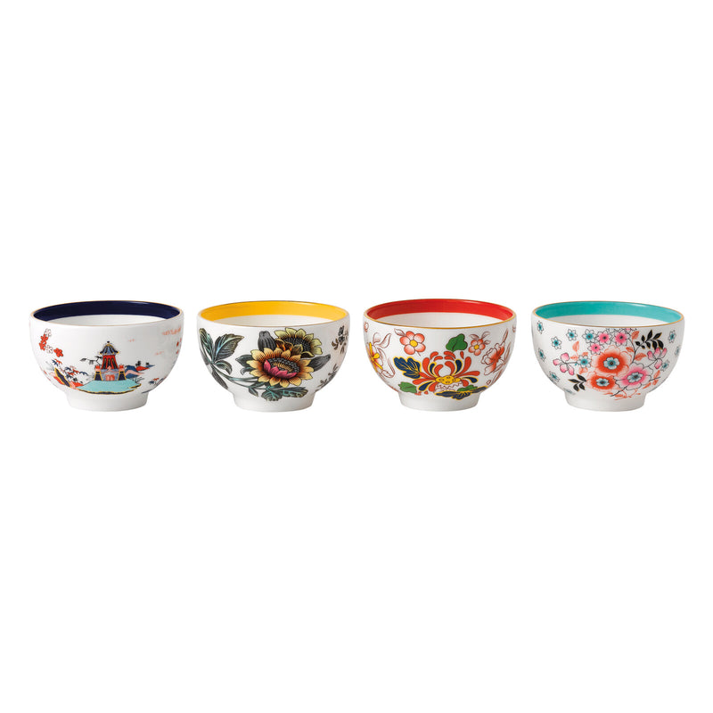Wonderlust Tea Bowls, Set of 4