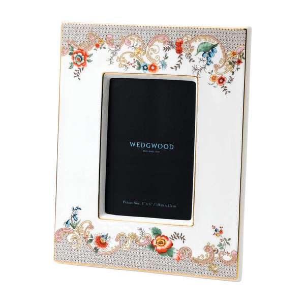 Wonderlust Rococo Flowers Photo Frame (4x6inch)