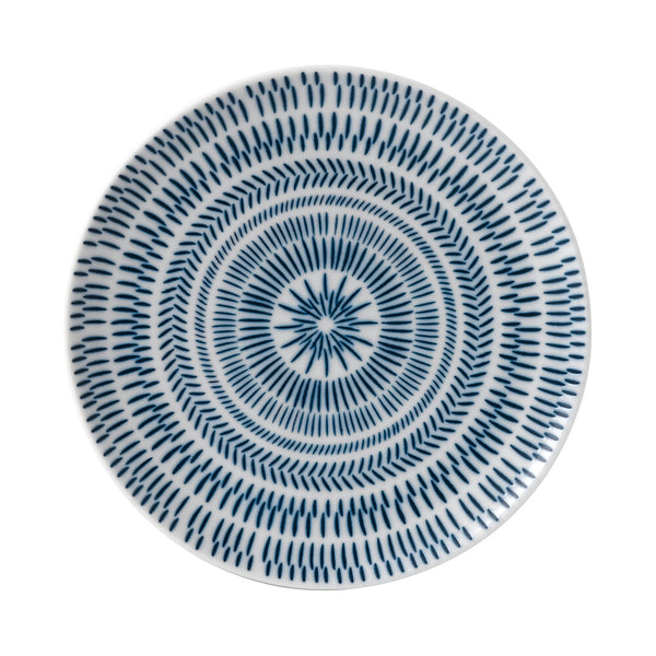 ED Cobalt Blue Chevron Side Plate