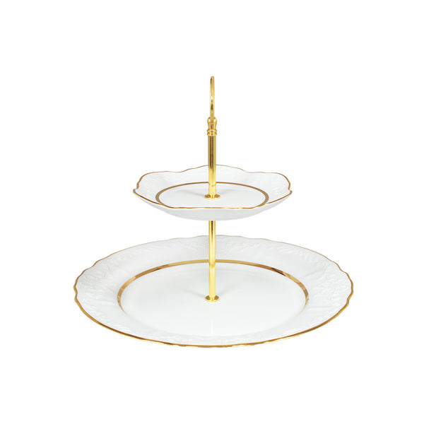 Vivian 2 Tier Plate Stand