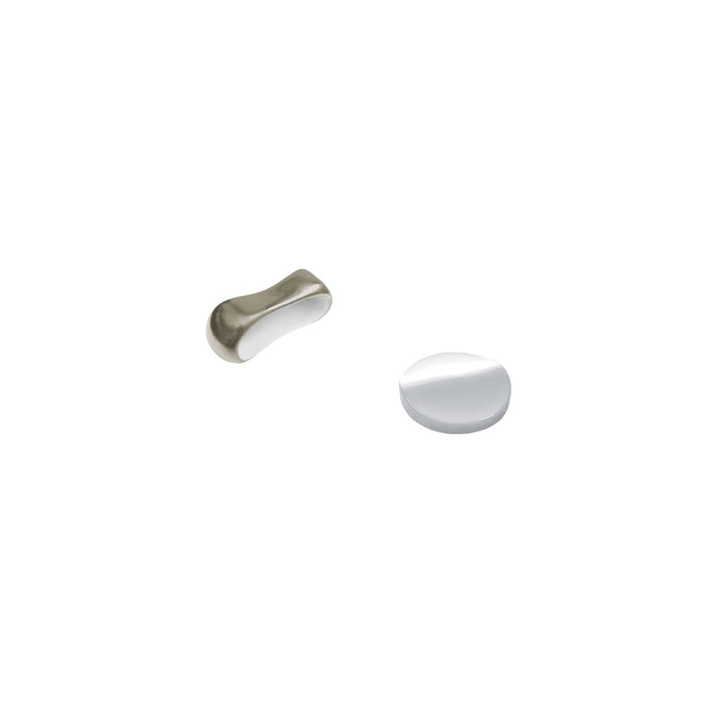Excentric Napkin Ring Silver Set of 4