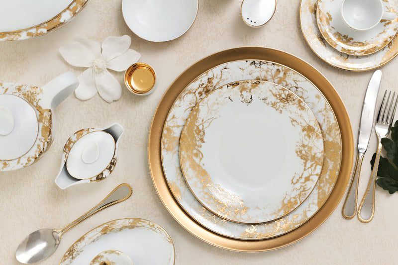 Set of 4 Belle Epoque Bread and Butter Plate