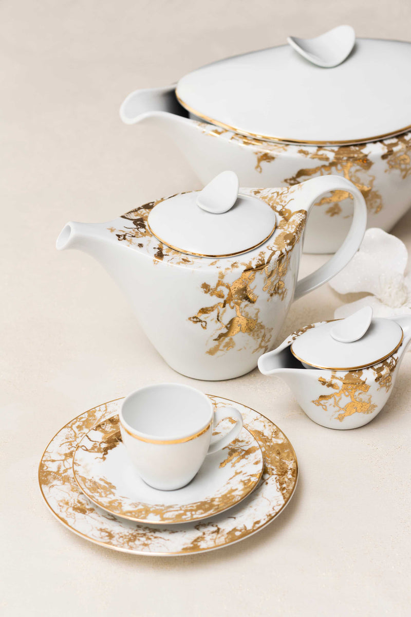 Set of 4 - Belle Epoque Dessert Plate