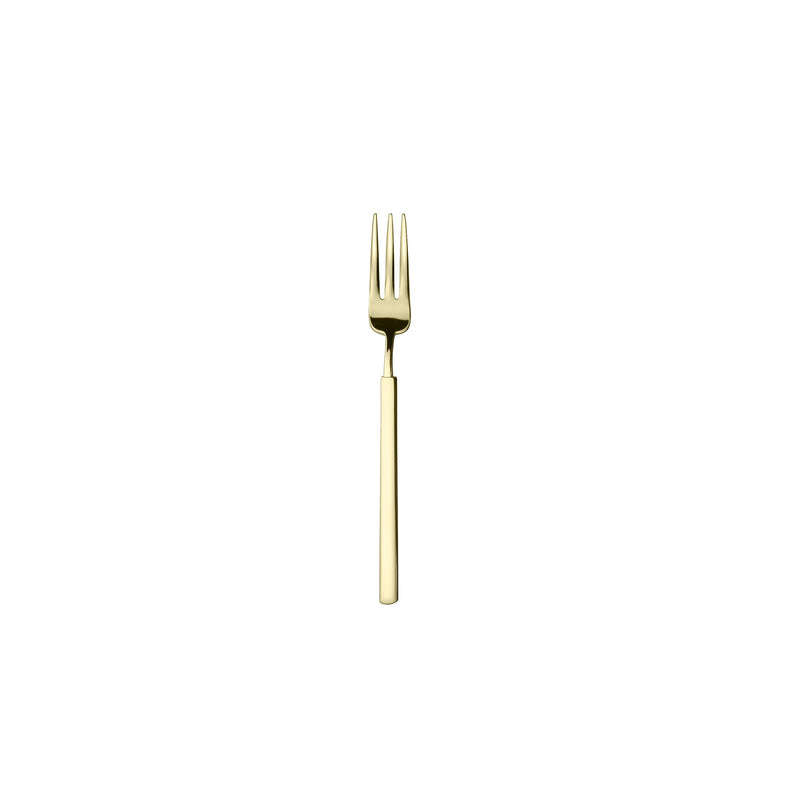 Herdmar | Vintage 18/10 Champagne Pvd Cake Forks, Set of 4