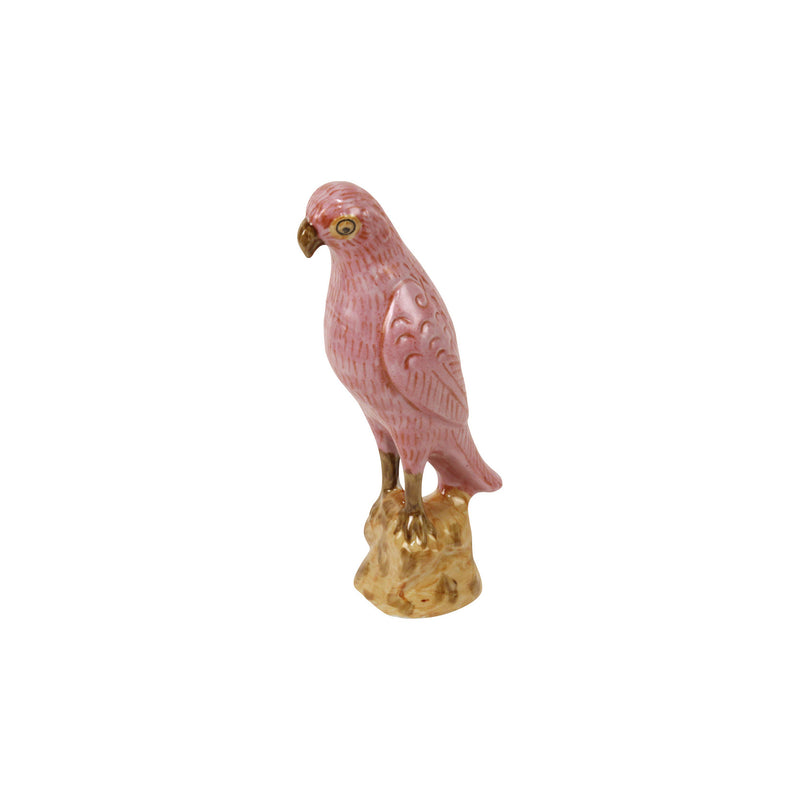 Figurine Pink Parrot